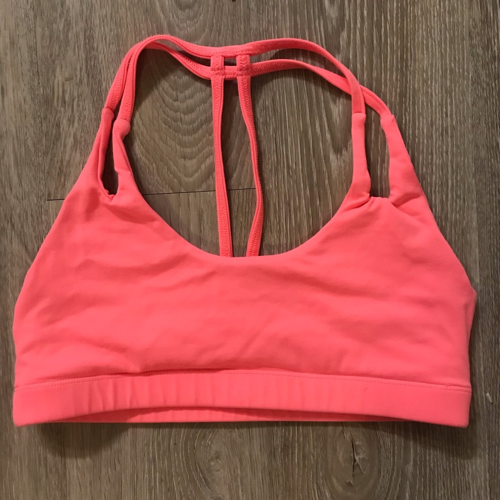 Montiel pink sports bra